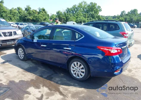 2016 Nissan Sentra S z USA, uszkodzony, nr VIN 3N1AB7AP8GY318826